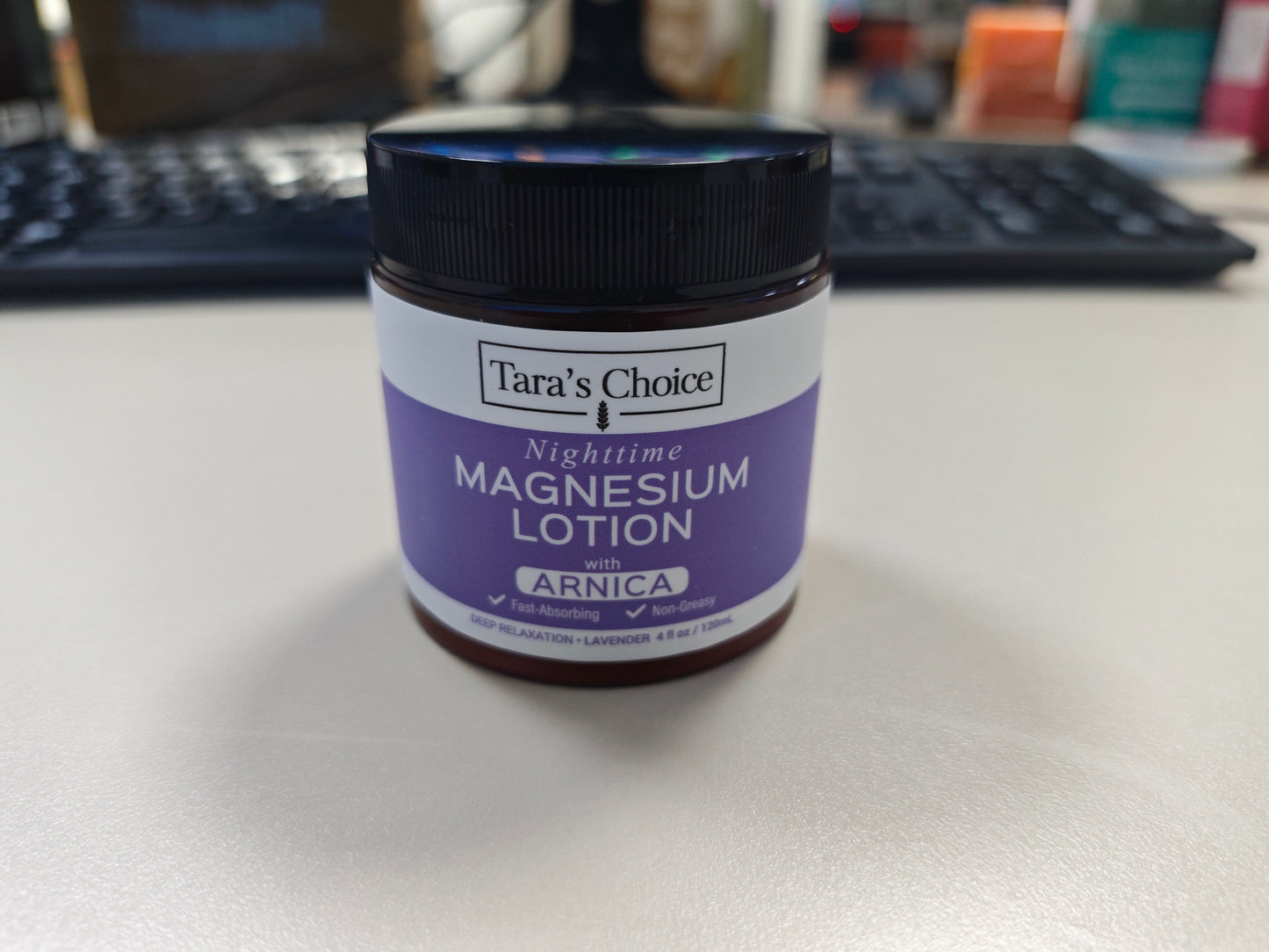 Tara's Choice Nighttime Magnesium Lotion with Arnica